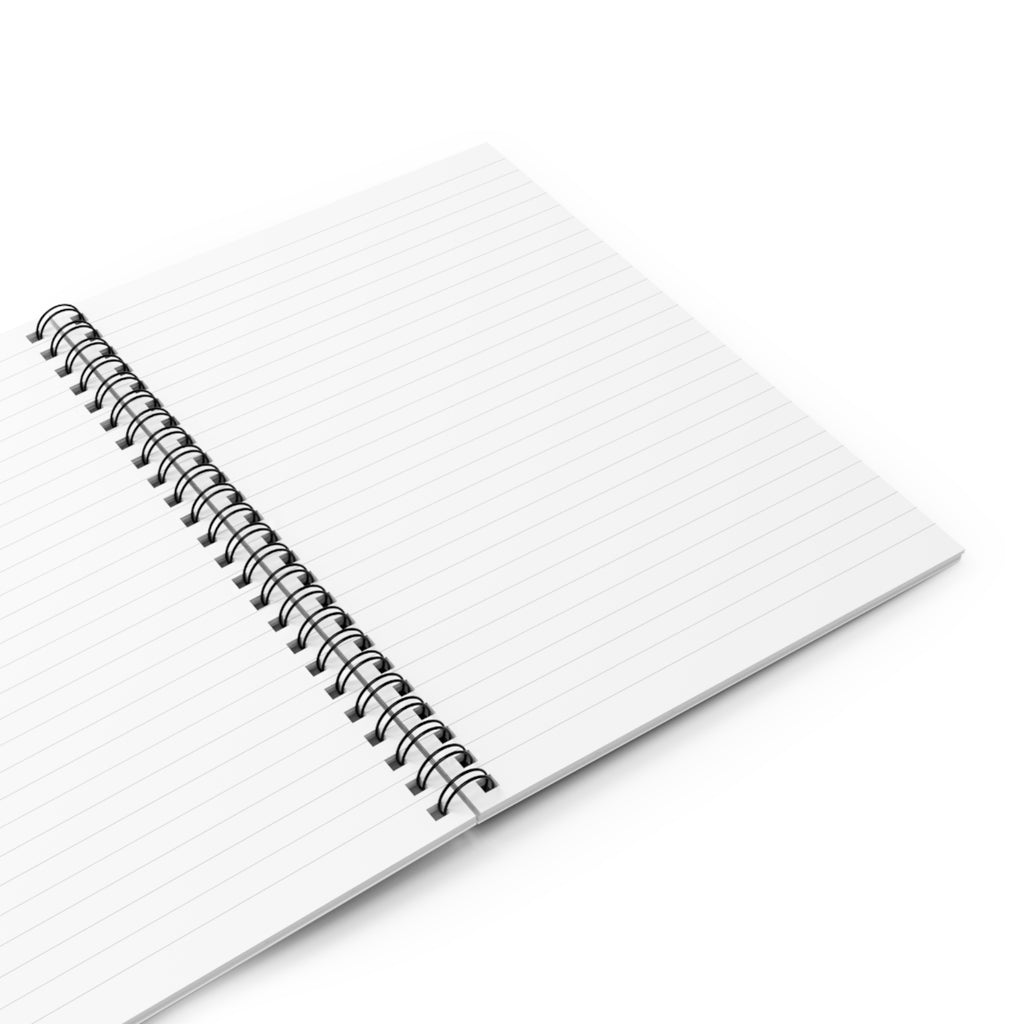 DECIDED. Daniel 1:8 spiral notebook, alternate view