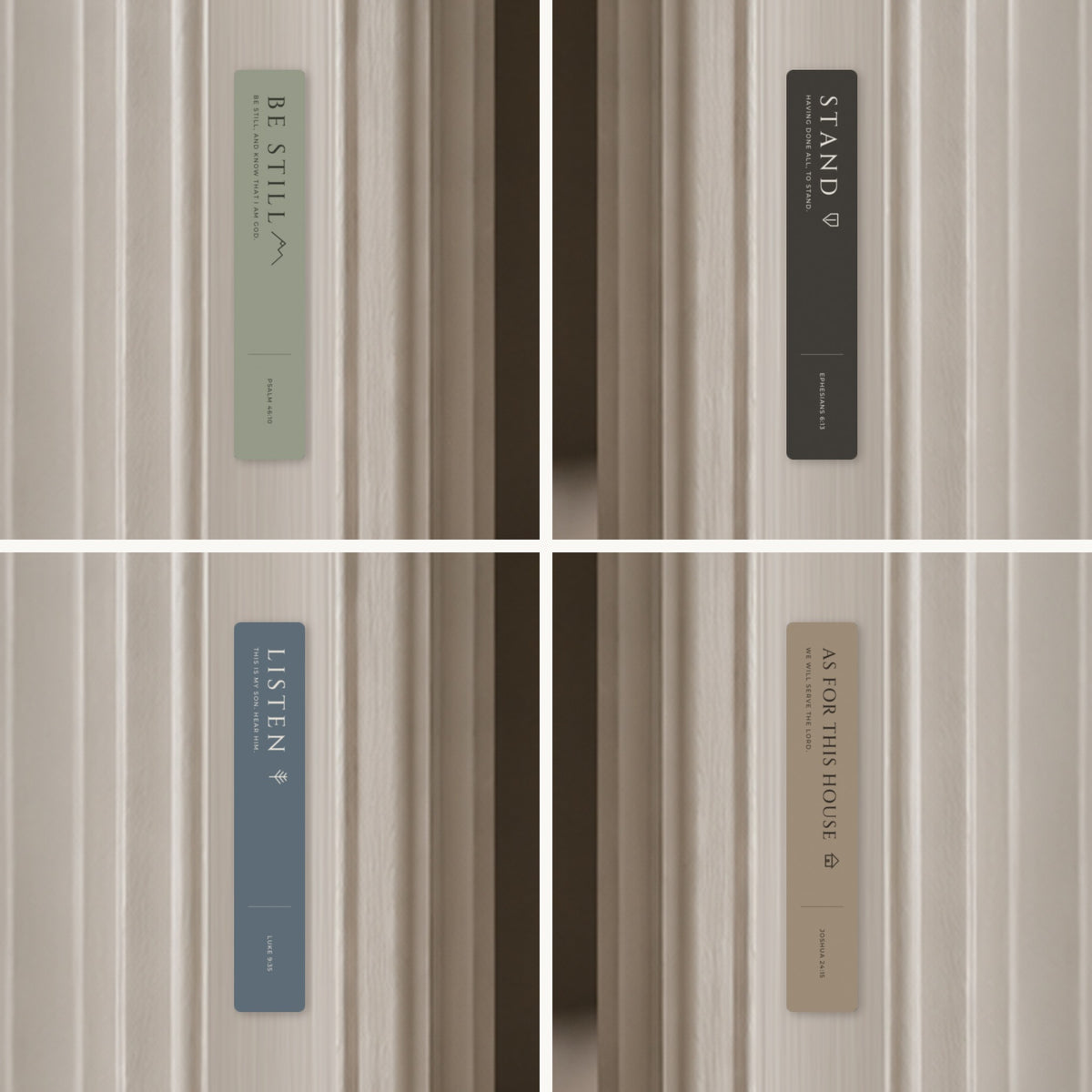 DECIDED. Doorposts Scripture Sticker Sheet