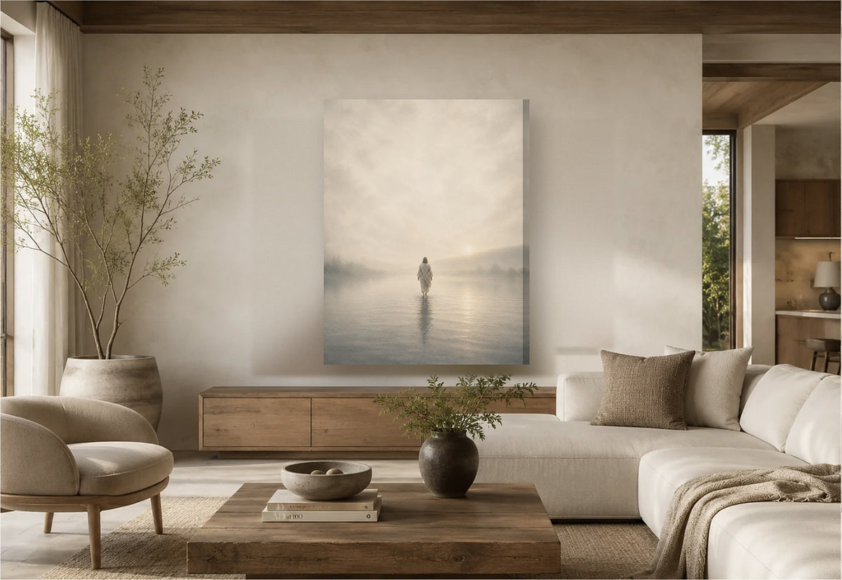 BE STILL Canvas Art — Psalm 46:10