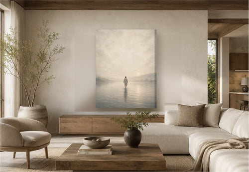 BE STILL Canvas Art — Psalm 46:10