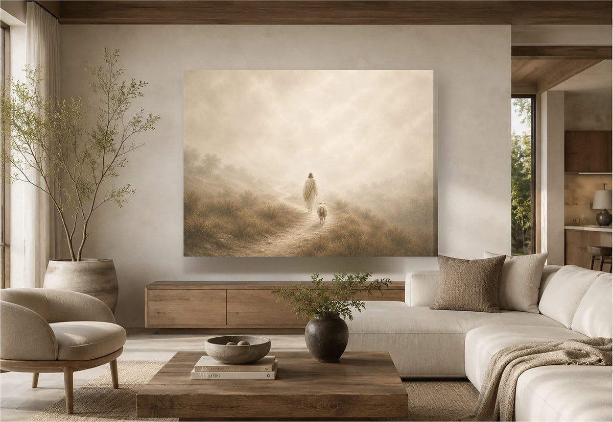 FOLLOW Canvas Art — John 10:27